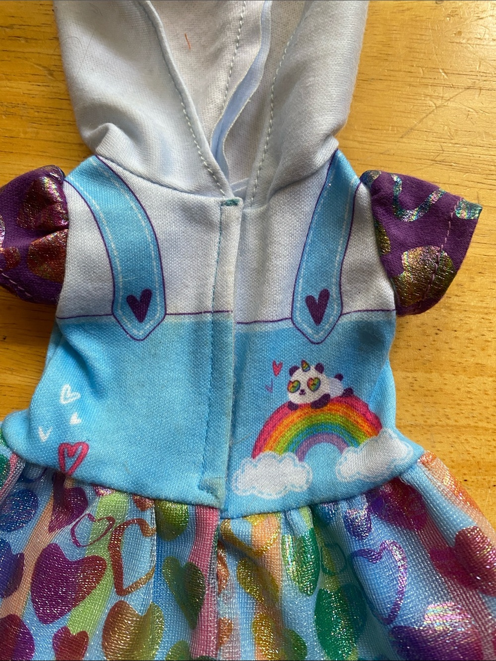 Baby Alive Tinycorns Replacement Kitty Cat Unicorn Dress - Picture 2 of 6
